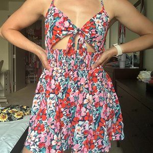 Summer Floral Romper